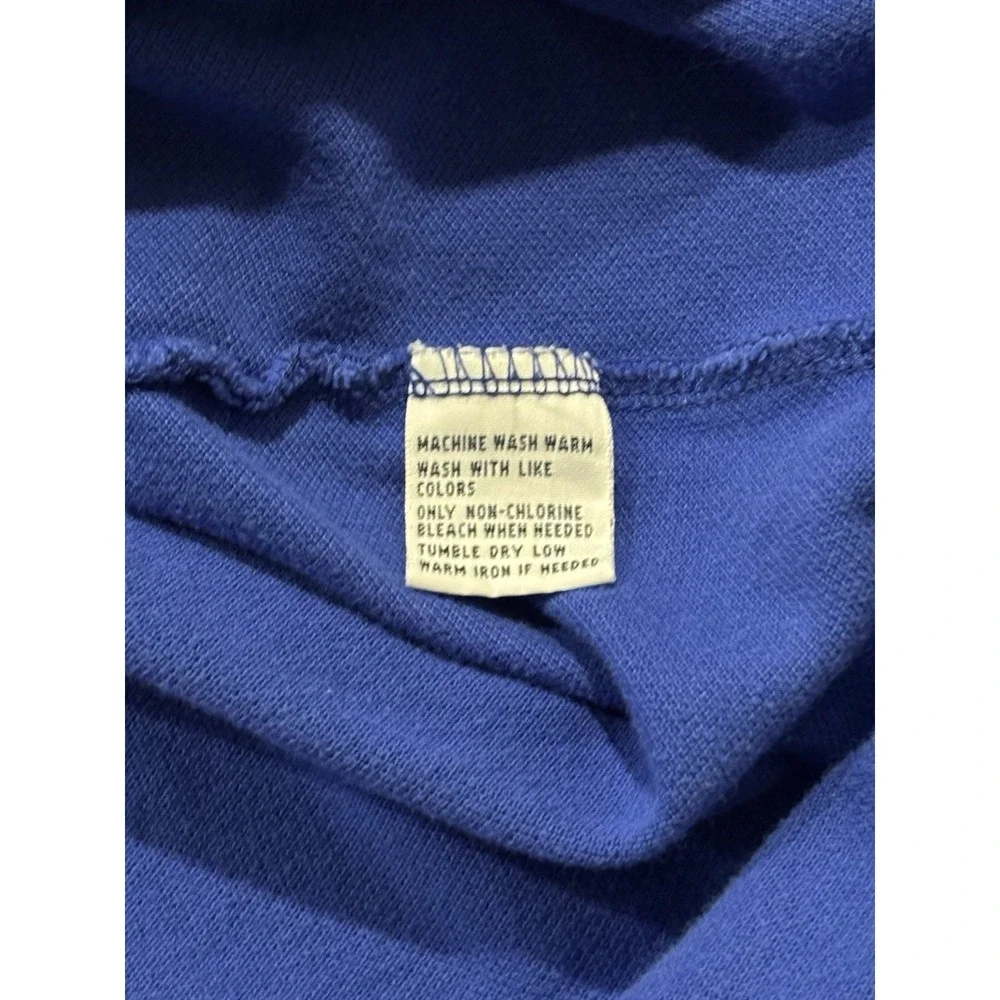 Polo by Ralph Lauren Men's Blue Classic Fit Short Sleeve Polo Orange Pony XLT